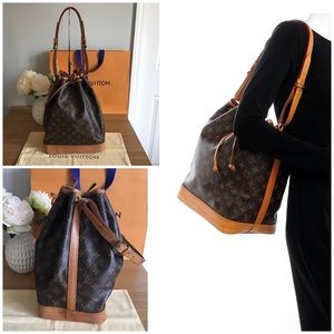 🛍LOUIS VUITTON Noe Monogram GM Bucket Bag👜